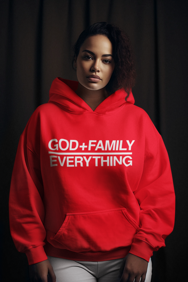 God + Family Over Everything Hoodie - Image 2