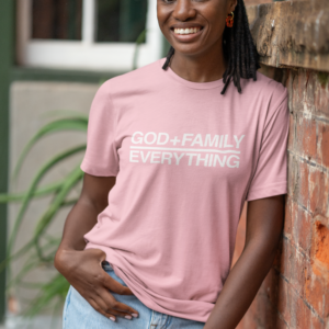 God + Family Over Everything – Go Pink for Breast Cancer