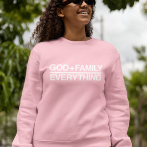 God + Family Over Everything – Go Pink for Breast Cancer